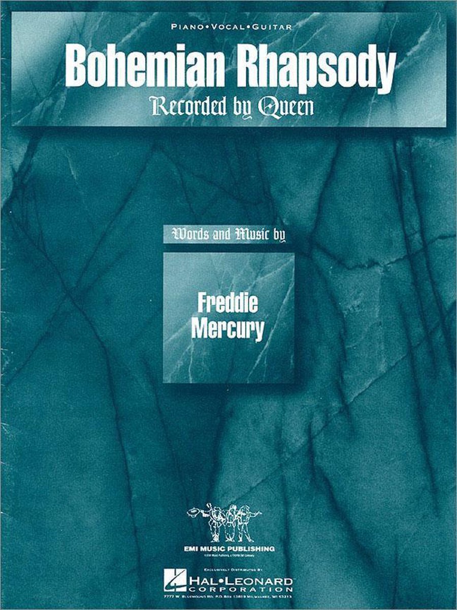 Hal Leonard - Queen Bohemian Rhapsody PVG
