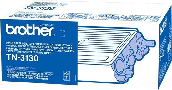 Brother TN-3130 Tonercartridge - - Zwart