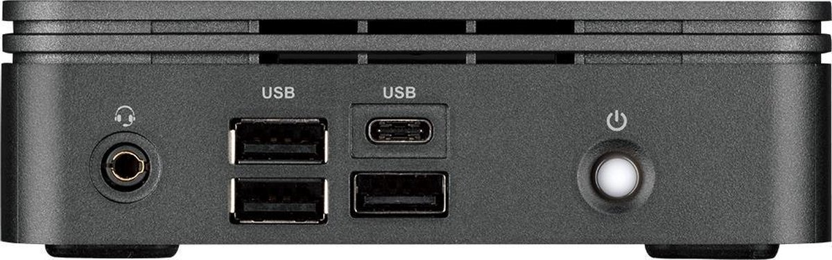 Gigabyte GB-BRR3-4300 PC/workstation barebone UCFF 4300U 2 GHz - Zwart