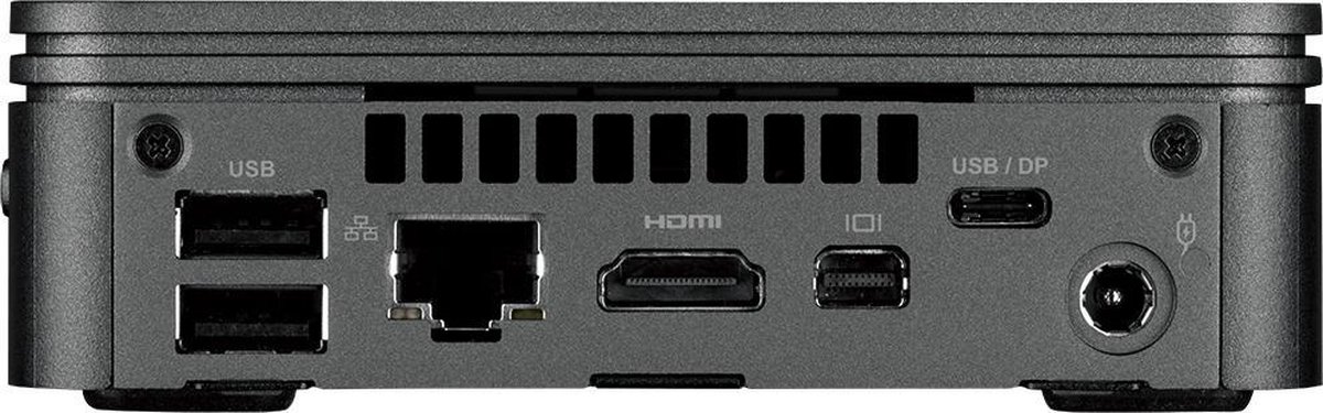 Gigabyte GB-BRR3-4300 PC/workstation barebone UCFF 4300U 2 GHz - Zwart