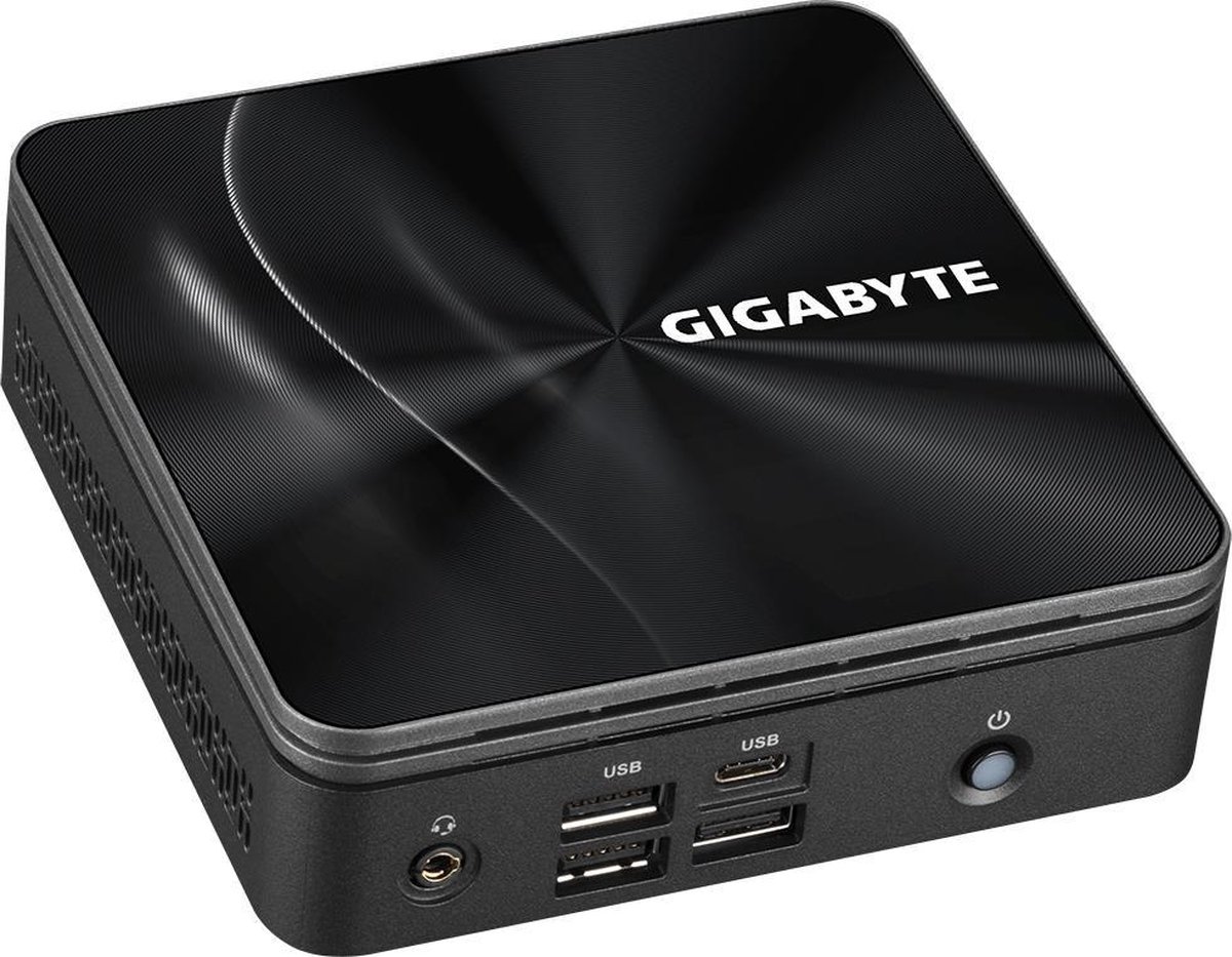 Gigabyte GB-BRR5-4500 PC/workstation barebone UCFF 4500U 2,3 GHz - Negro