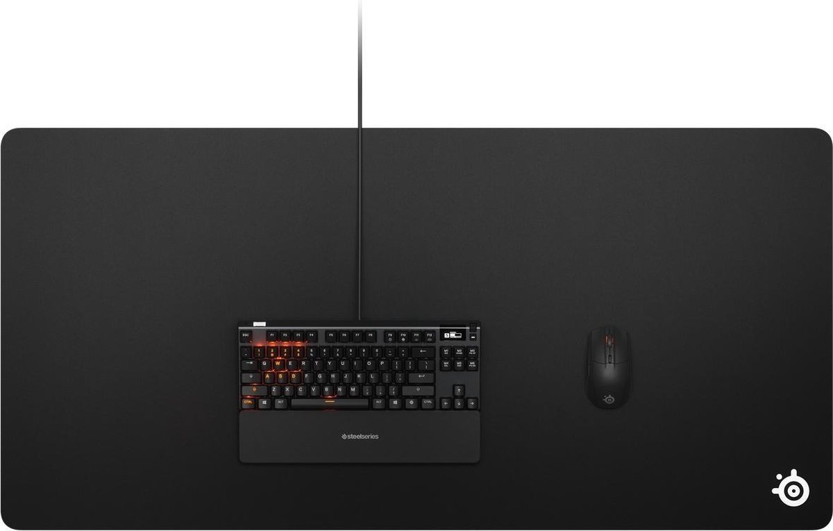 Steelseries QcK 3XL Game-muismat - Zwart
