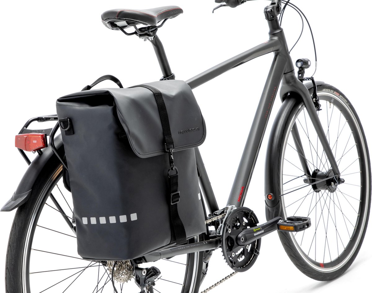 New Looxs Enkele fietstas Odense 17,5 Liter - Zwart