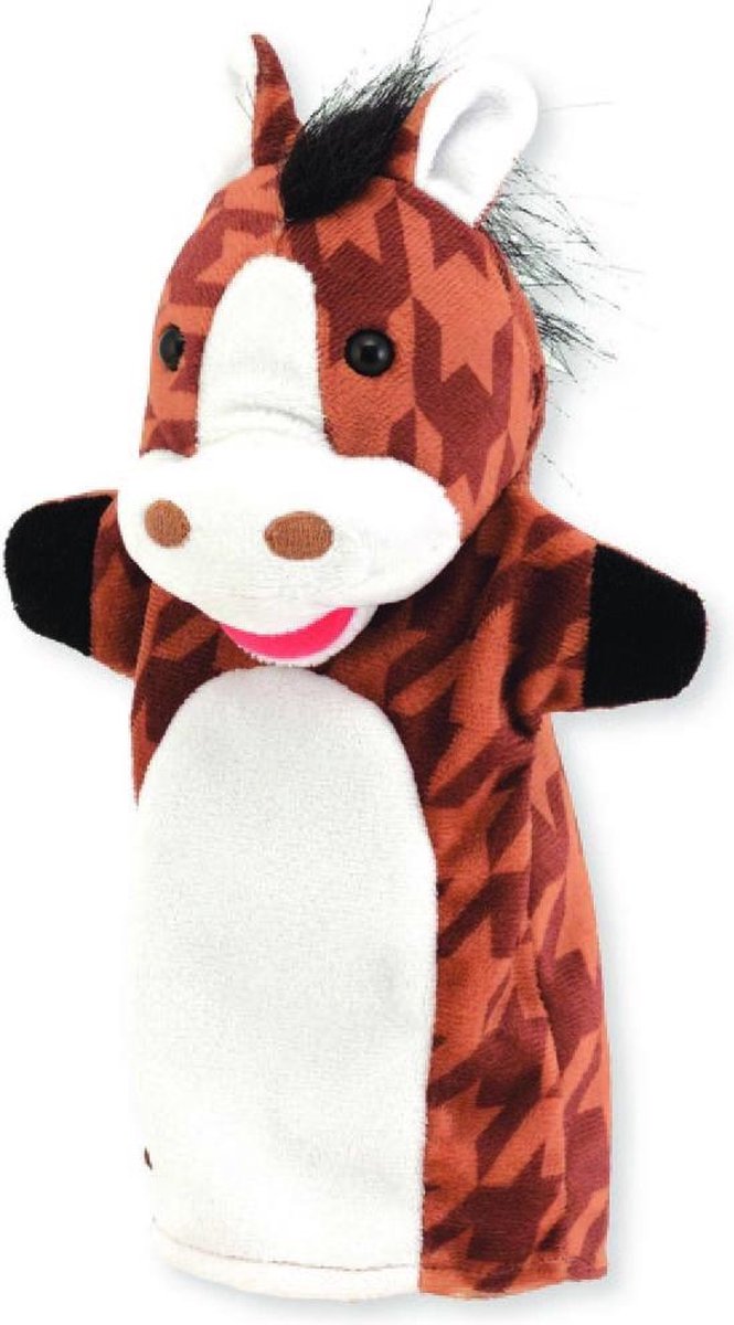 Melissa & Doug Handpoppen Boerderijdieren 4 Stuks