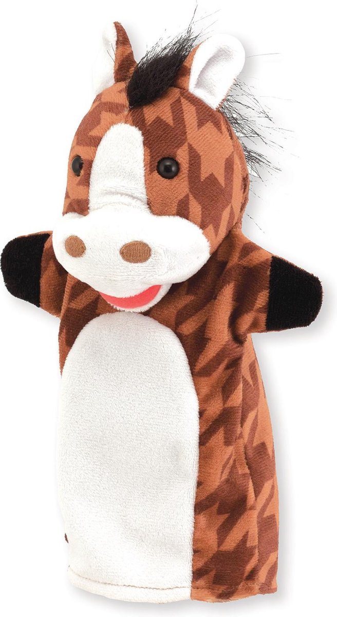 Melissa & Doug Handpoppen Boerderijdieren 4 Stuks