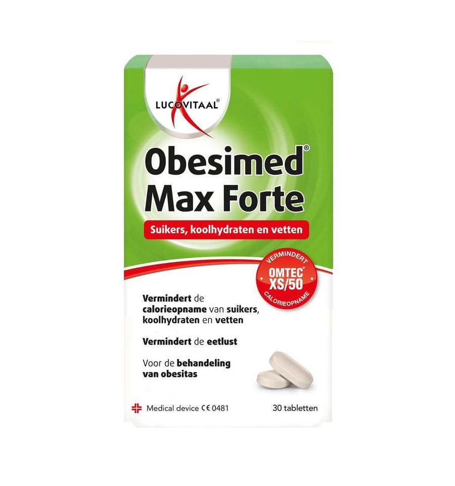 Lucovitaal Obesimed max forte 30 tabletten