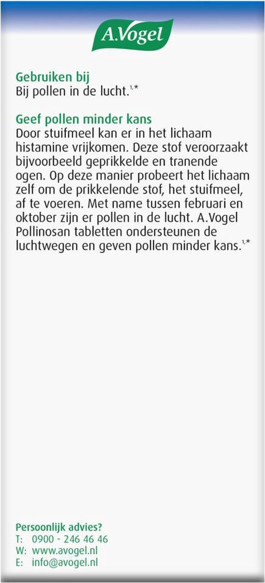 A.Vogel Pollinosan Tabletten