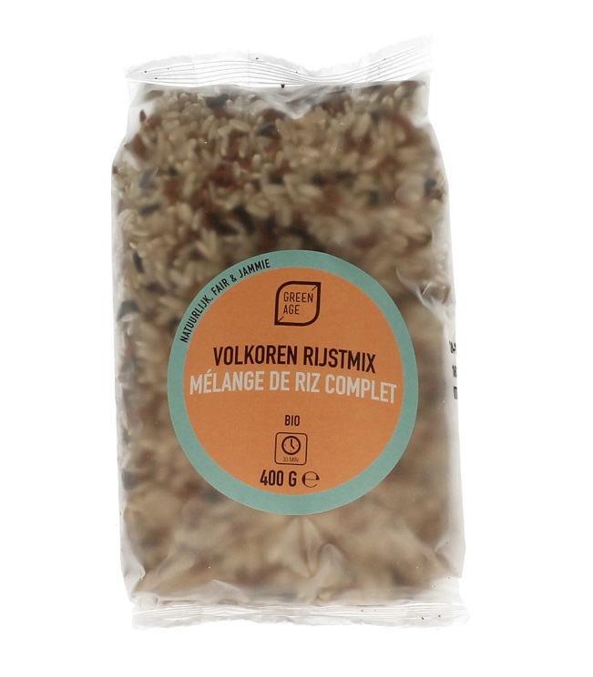 Greenage Rijstmix Volkoren Bio