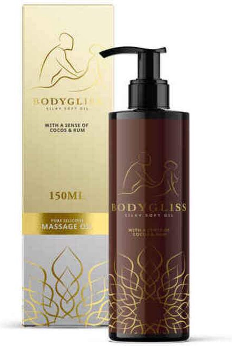 Bodygliss Massage Collection - Silky Soft Oil - Cool Mint - 150 ml