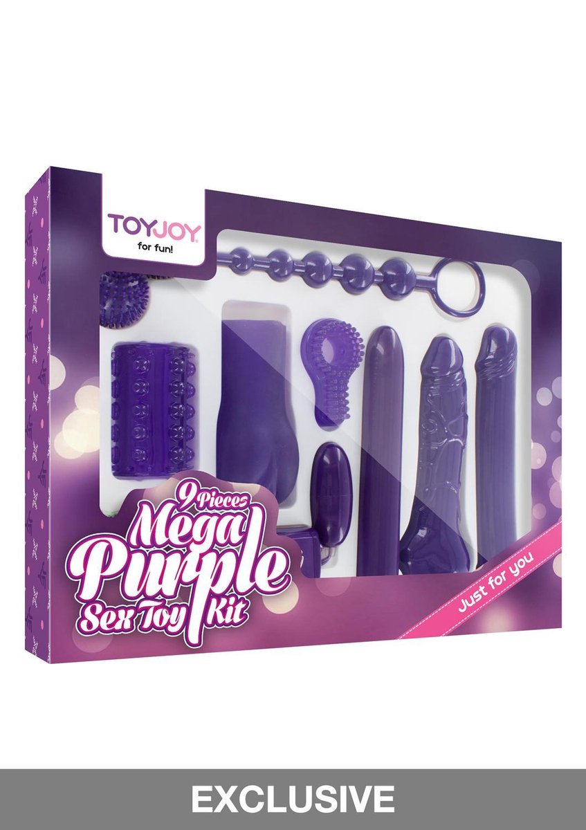 Toy Joy Mega Purple Sex Toy Kit