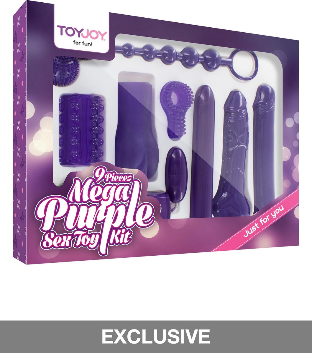 Toy Joy Mega Purple Sex Toy Kit