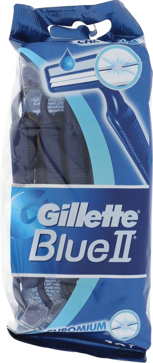 Gillette 10stuks Blue Ii Wegwerpscheermesjes