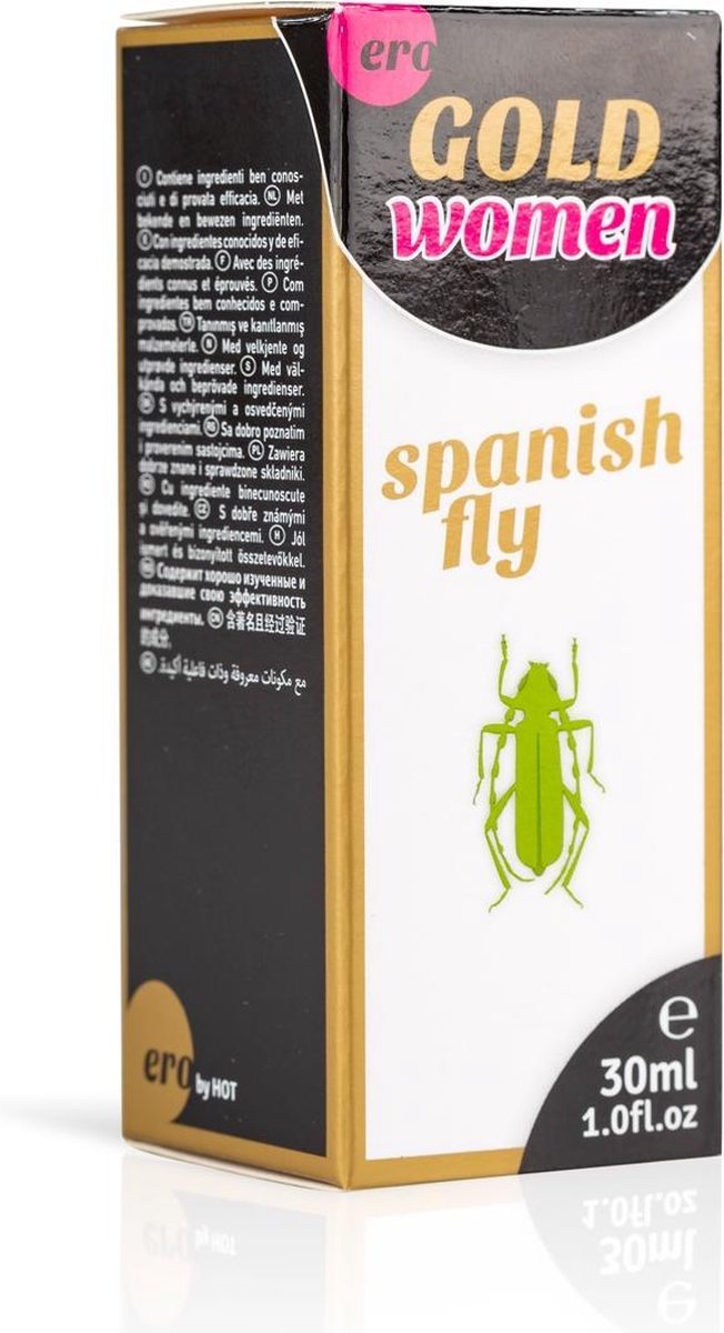 Hot Spanish Fly Women Gold Strong