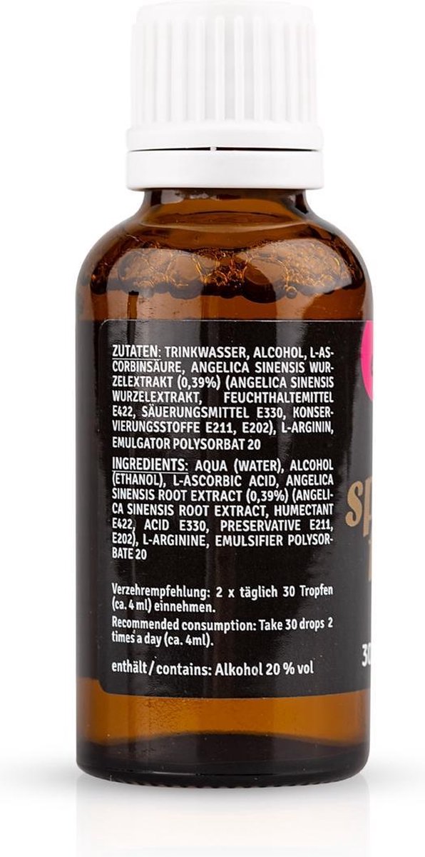 Hot Spanish Fly Women Gold Strong