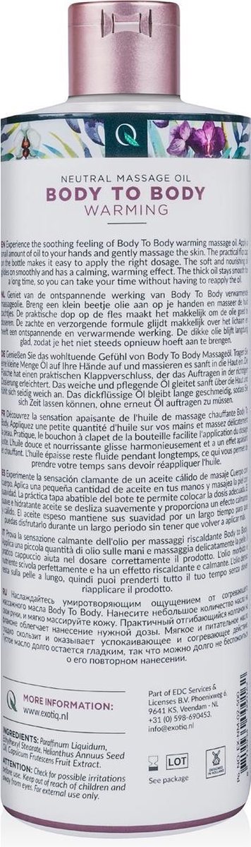 Ero Exotiq Body To Body Warm
