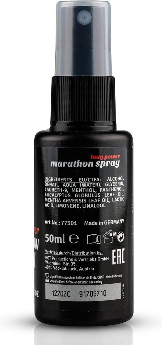 Hot Marathon Spray Men Long Power Bestekoop