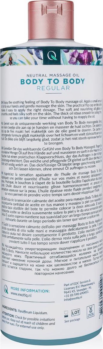 Ero Exotiq Body To Body Oil