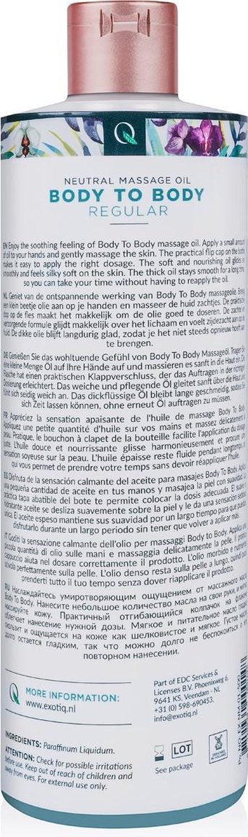 Ero Exotiq Body To Body Oil