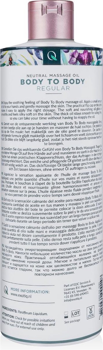 Ero Exotiq Body To Body Oil