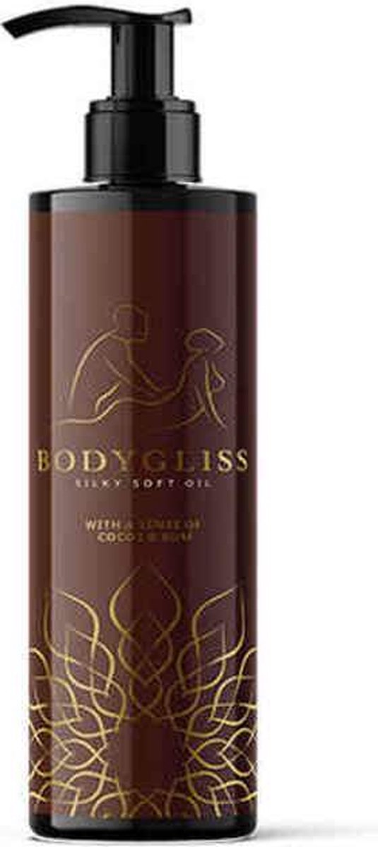 Bodygliss Massage Collection - Silky Soft Oil - Champagne - 150 ml - Beige