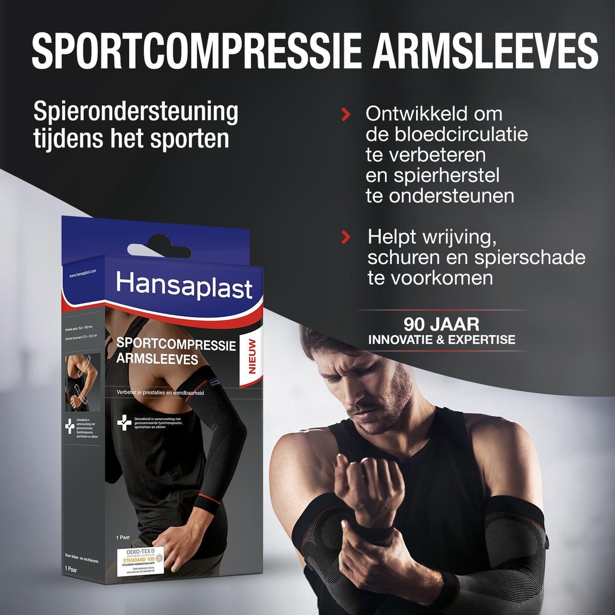 Hansaplast Sportcompressie Armsleeves