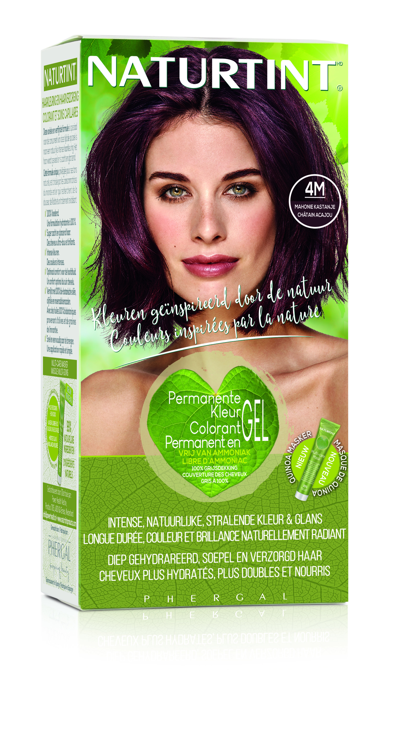 Naturtint Haarkleuring Mahone Kastanje 4m 160ml