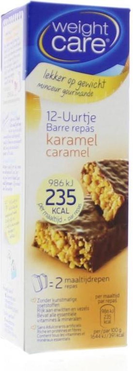 Weight Care 12-uurtjes Maaltijdreep Karamel