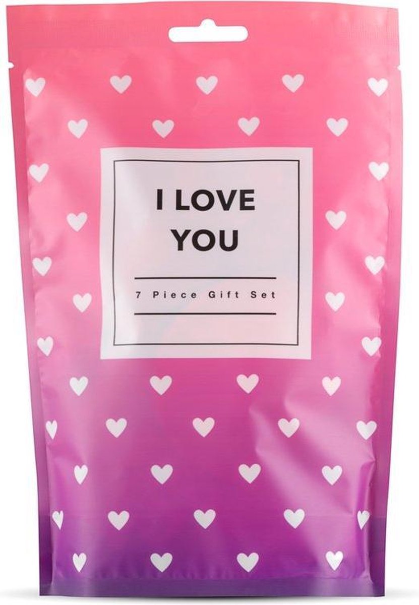 LoveBoxxx - I Love You Erotische Geschenkset - Rood