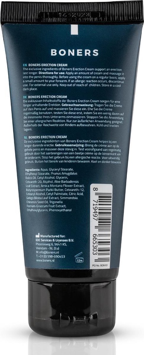 Boners Erectiecrme