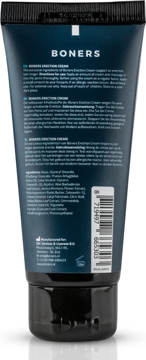 Boners Erectiecrme