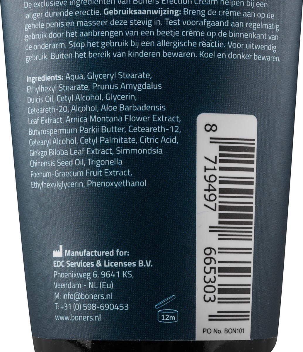 Boners Erectiecrme