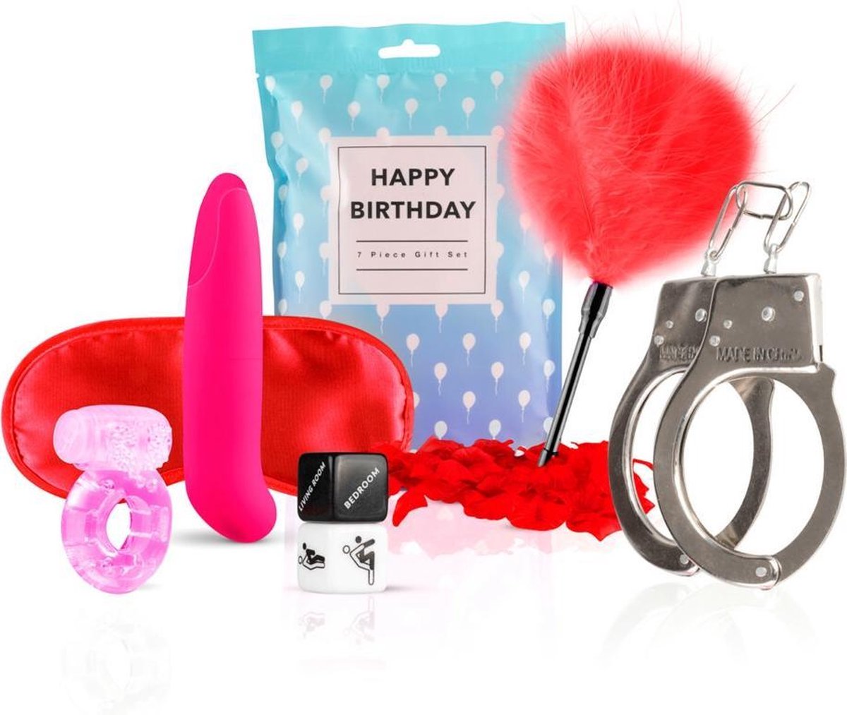 LoveBoxxx - Congratulations Erotische Geschenkset - Rood