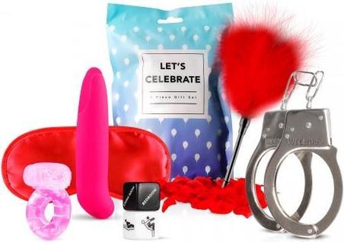 LoveBoxxx - Congratulations Erotische Geschenkset - Rood