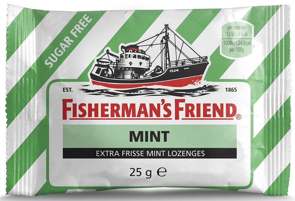 Mint Extra Frisse Mint Lozenges Suikervrij Groen/ - Wit