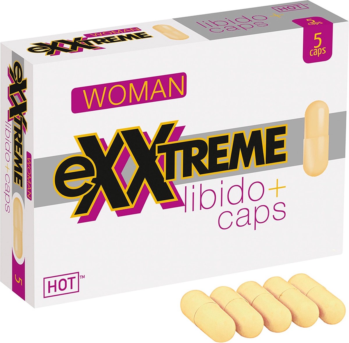 Hot Ex Libido Caps Woman - Geel