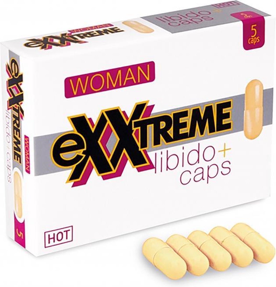 Hot Ex Libido Caps Woman - Geel