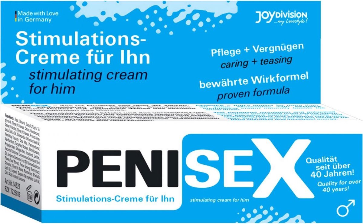 Joy Division Penisex Creme For Him