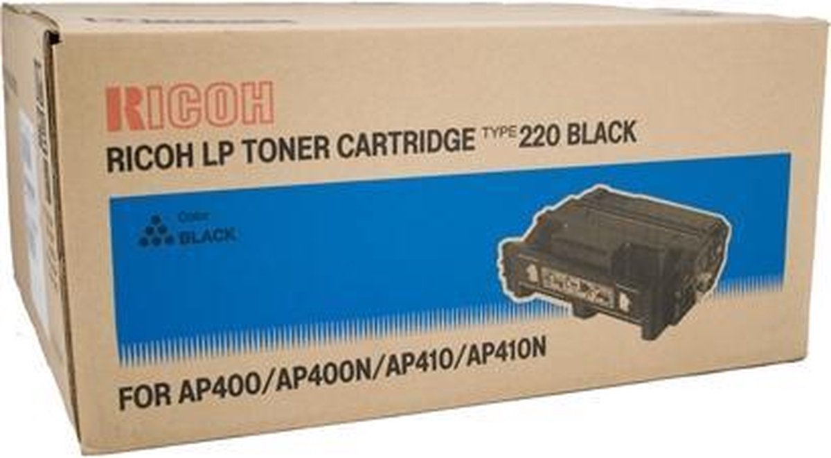 Ricoh 407652 tonercartridge Origineel 1 stuk(s) - Zwart