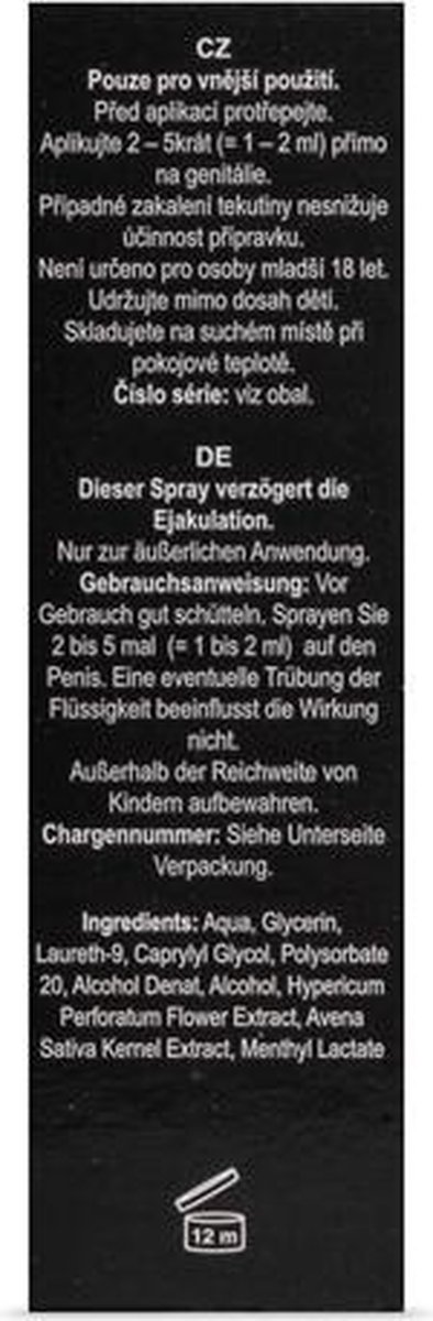 Cobeco Black Stone - Delay Spray - Beige