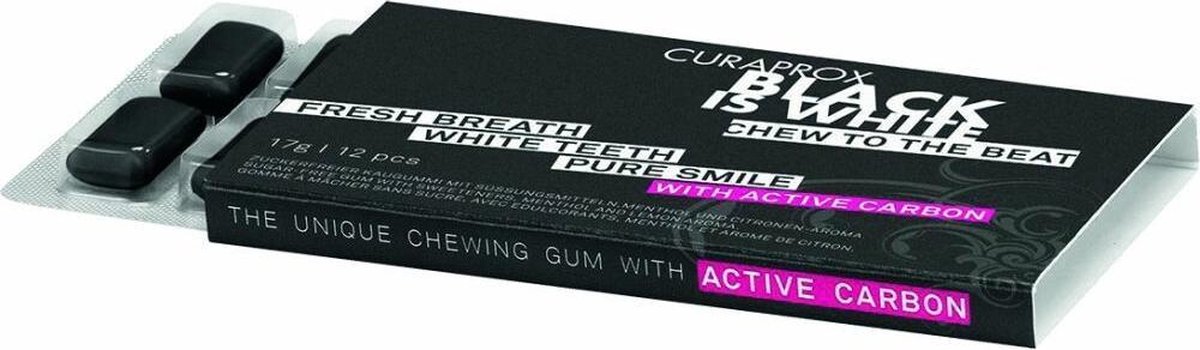 Curaprox Black Is White Kauwgom