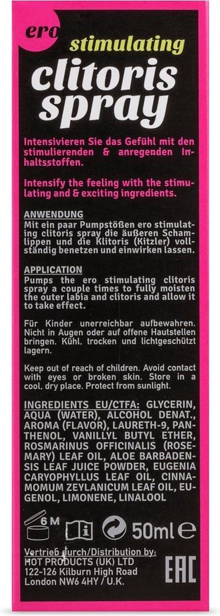 Hot Clitoris Spray Stimulating