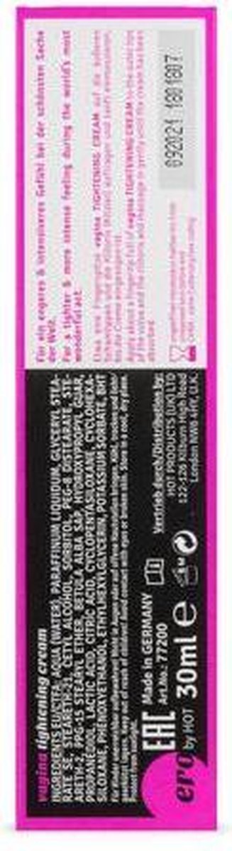Hot Vagina Tightening Xxs Cream
