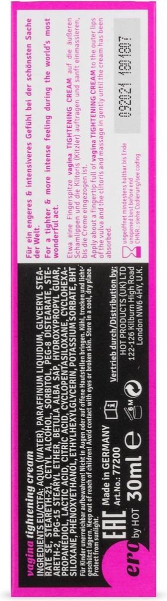 Hot Vagina Tightening Xxs Cream