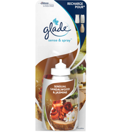 Glade Sense and Spray Navul Bali Jasmine Breeze