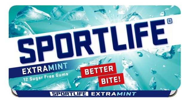 Sportlife Kauwgom Extra Mint Lichtblauw