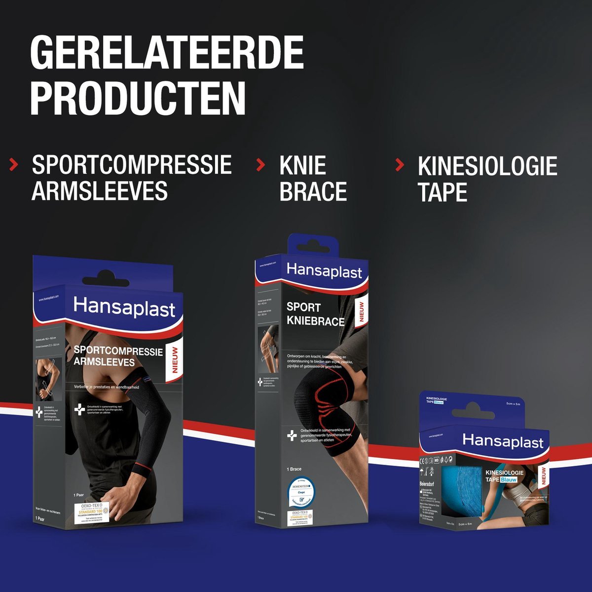 Hansaplast Sportcompressie Kousen