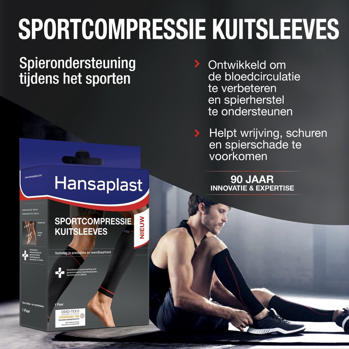Hansaplast Sportcompressie Kousen
