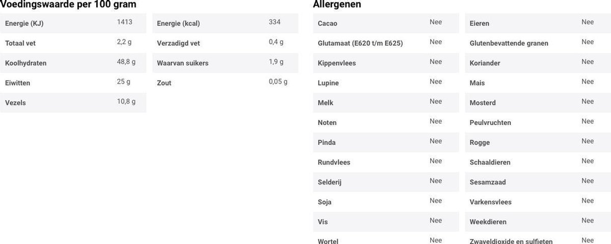 Your Organic Nature Rode Linzen Pasta Glutenvrij