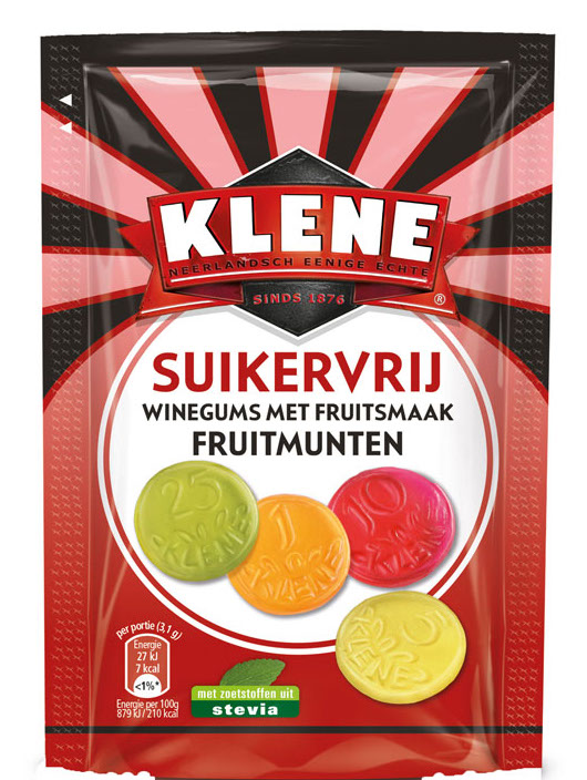 Klene Fruitmunten Suikervrij