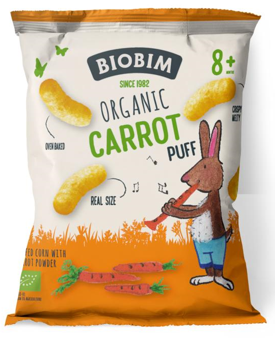 Biobim Carrot Puff Organic 20GR